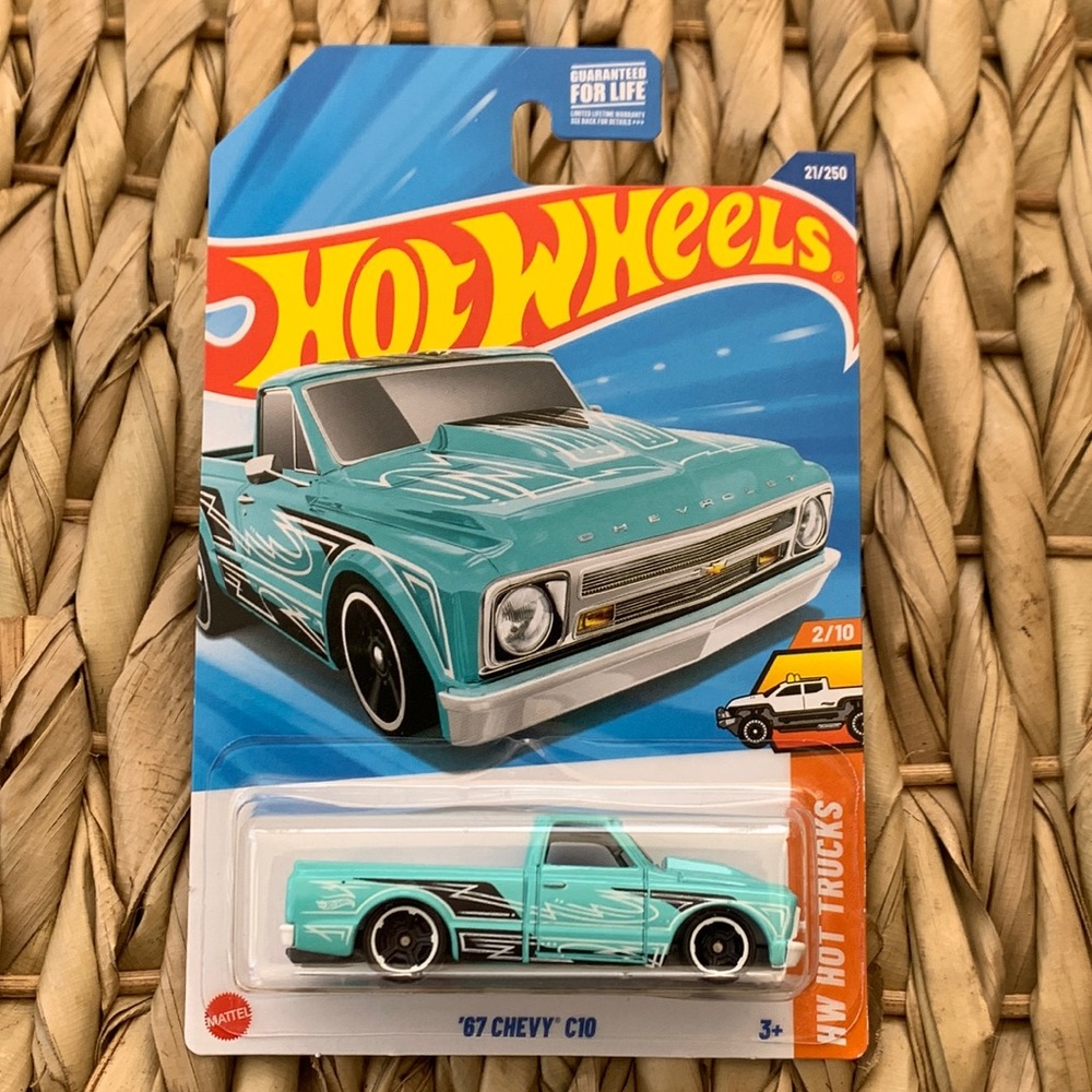 1967 Chevy C10 Pick Up Truck Hot Wheels Chevrolet Low Rider Hotwheels 2025 🆕